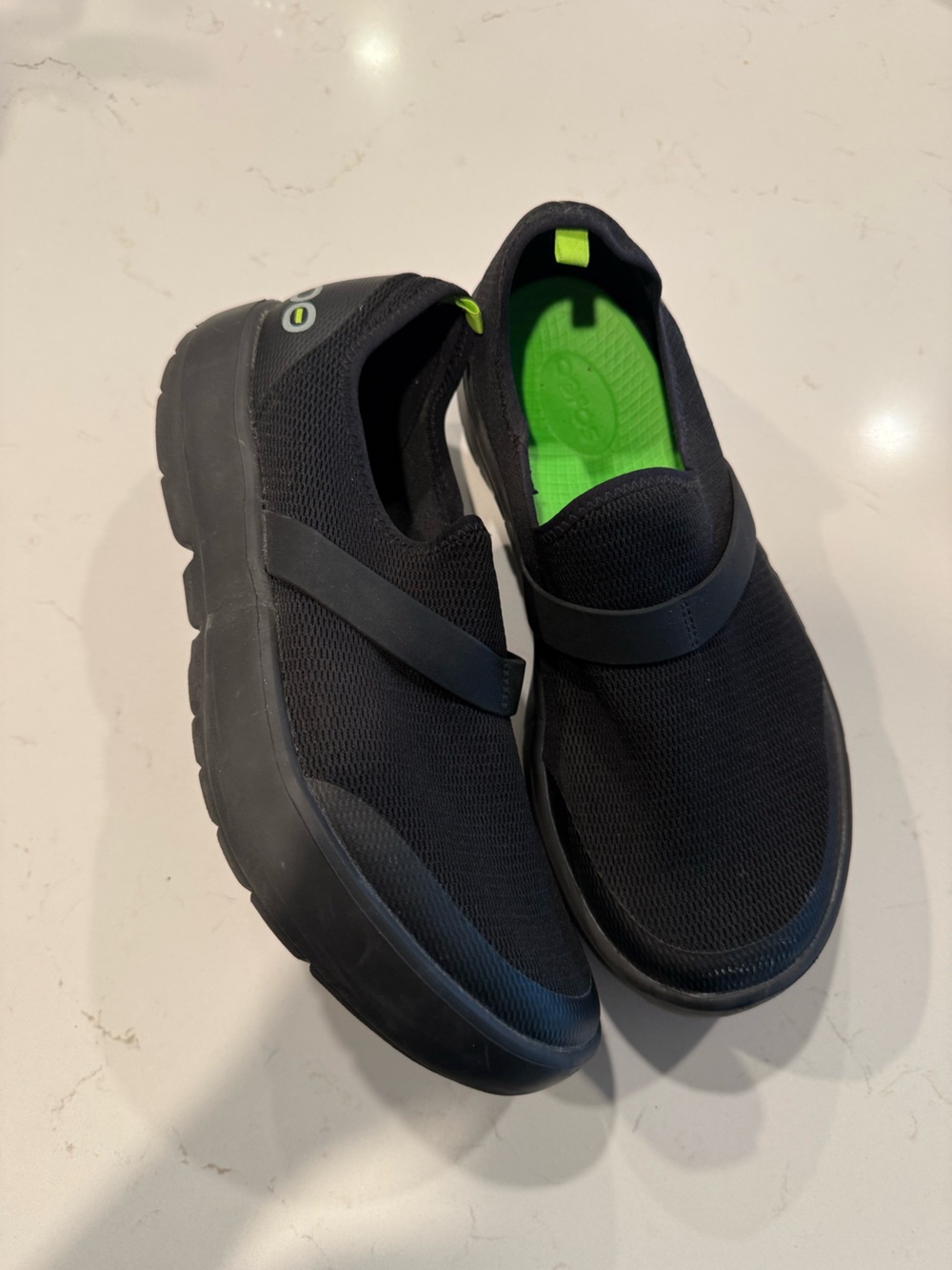 Oofos OOmg Low Slip On Comfort Casual Shoes Size 11